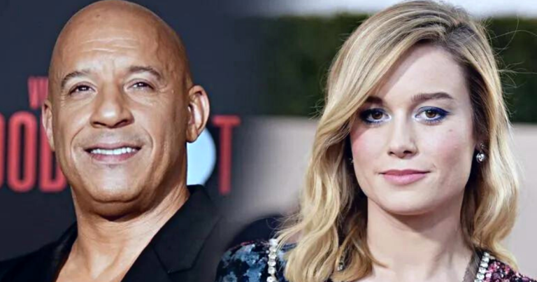 Vin Diesel and Brie Larson Mess Around in a New Fast 10 BTS Photo