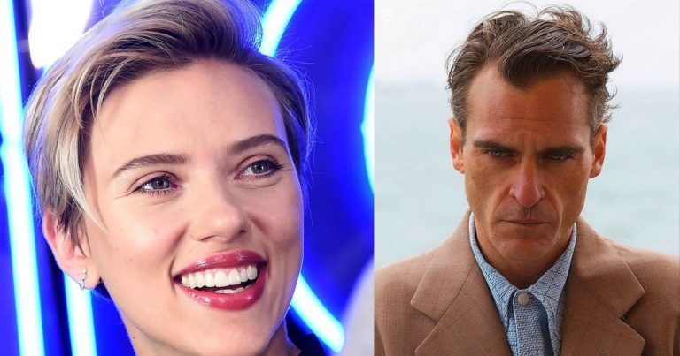 Joaquin Phoenix walked out of the studio as they were filming their love scene for her, according to Scarlett Johansson.