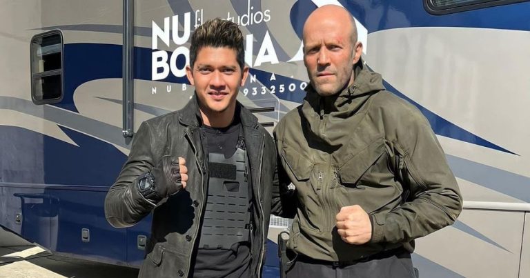 Jason Statham of The Expendables 4 shared some badass set photos with Iko Uwais.