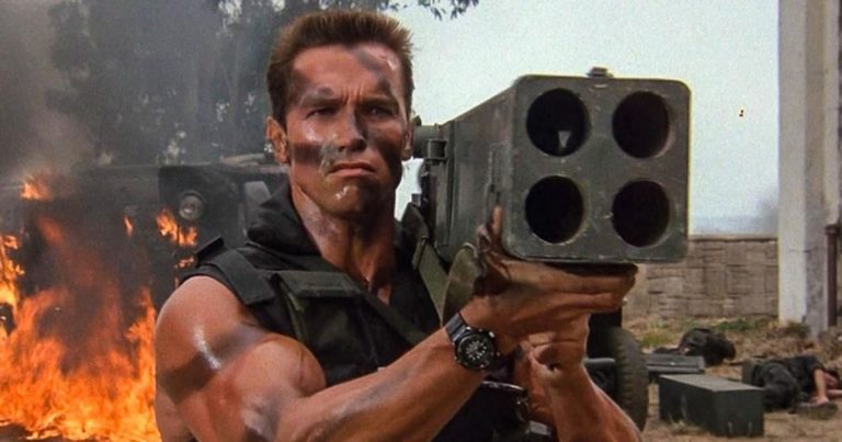 While filming Commando, Arnold Schwarzenegger went a little too far.