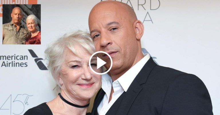 Vin Diesel Parties With Helen Mirren In Rome To Celebrate His 55th Birthday