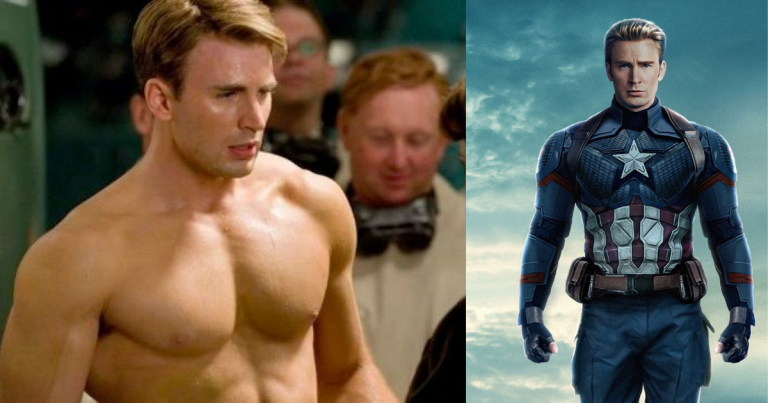 Chris Evans had to transform his body for ‘Captain America’ after years doing basic ‘college workouts’ his trainer says