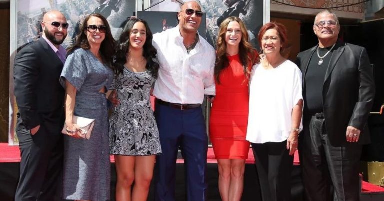 A member of Dwayne Johnson’s family was spotted at WrestleMania, fueling speculation about The Rock’s return.