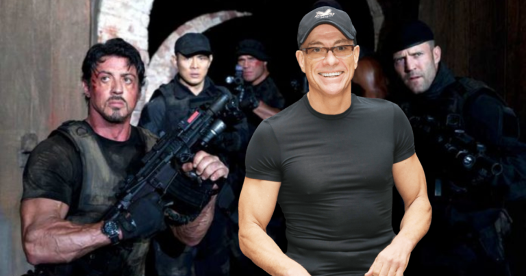 Jean-Claude Van Damme was “honoured” to get his “ass kicked” in The Expendables 2