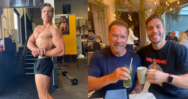 Arnold Schwarzenegger’s son Joseph Baena offers seven bodybuilding pointers.