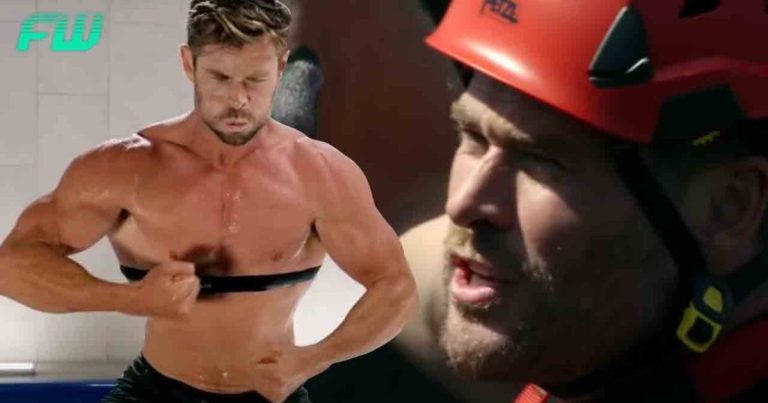 Chris Hemsworth Shares Shirtless Photo Of Himself Lifting Weights, And Holy Arms