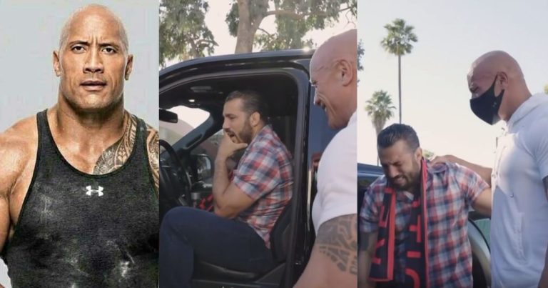 Dwayne Johnson Gifts His Own Custom Truck To Deserving Fan at New Movie Screening