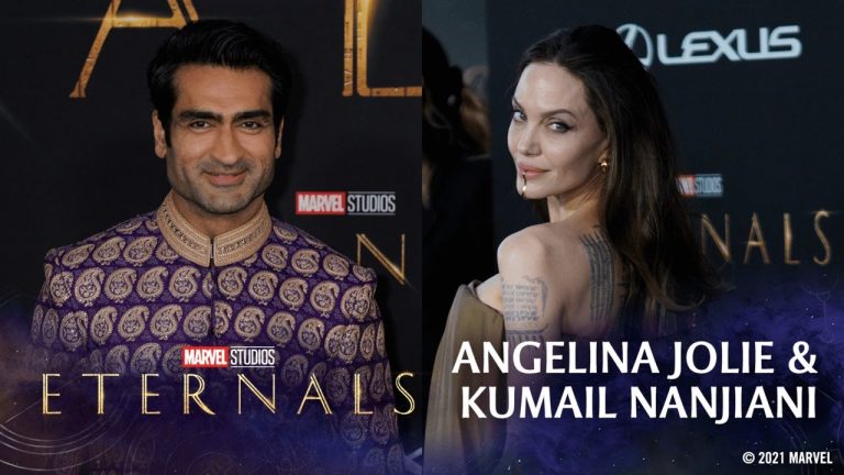 Angelina Jolie & Kumail Nanjiani On Connecting to Marvel Studios’ Eternals