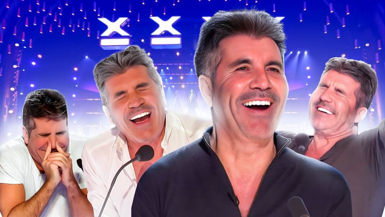 When Simon Cowell LAUGHS Out Loud! Top 10 FUNNIEST Comedians Ever! ????