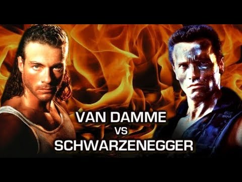 Unleashing Cinematic Thunder: Van Damme and Arnold in Epic Action Fusion!