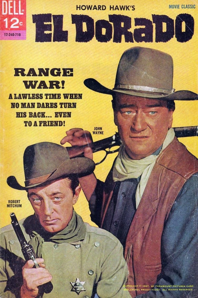 John Wayne - El Dorado comic book cover