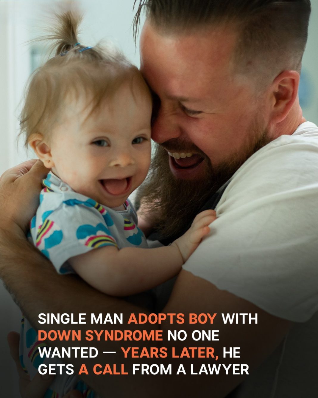 Single dad adopts boy with Down syndrome no one wanted - featured image