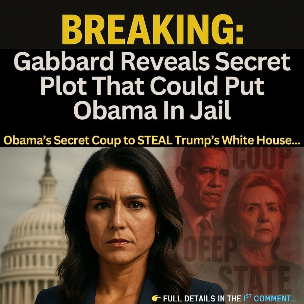BREAKING: Gabbard Unleashes Evidence of Obama’s Secret Coup to STEAL Trump’s White House - featured image
