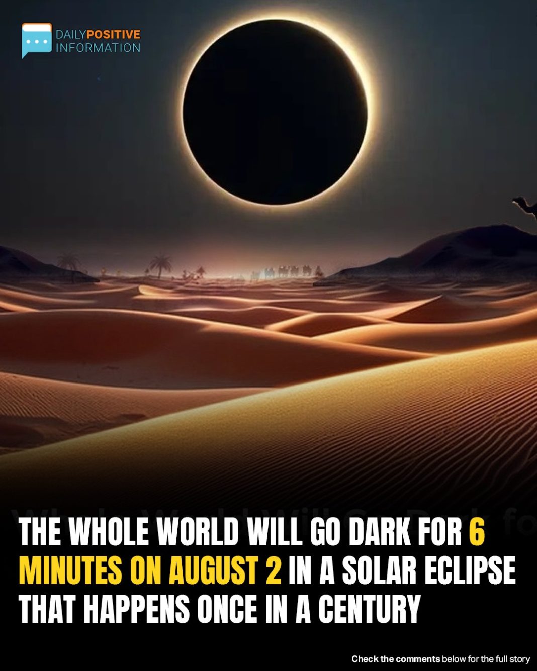 Earth Plunged Into Darkness For Six Minutes In Rare Event Not Seen In A Century - featured image