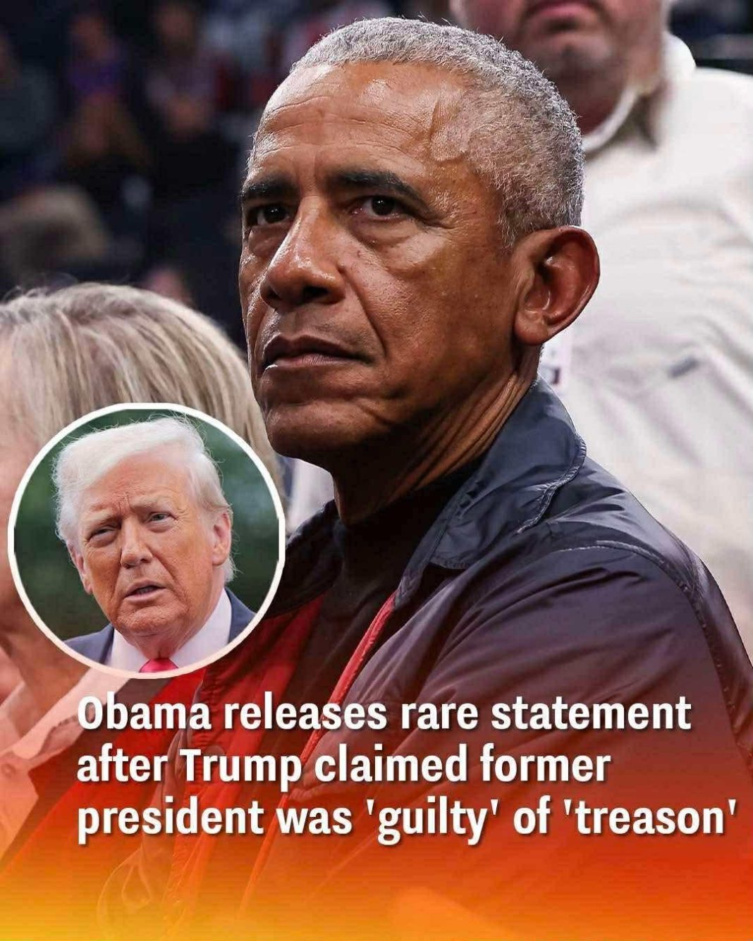 Obama breaks silence with rare statement after Trump levels ‘treason’ accusations - featured image