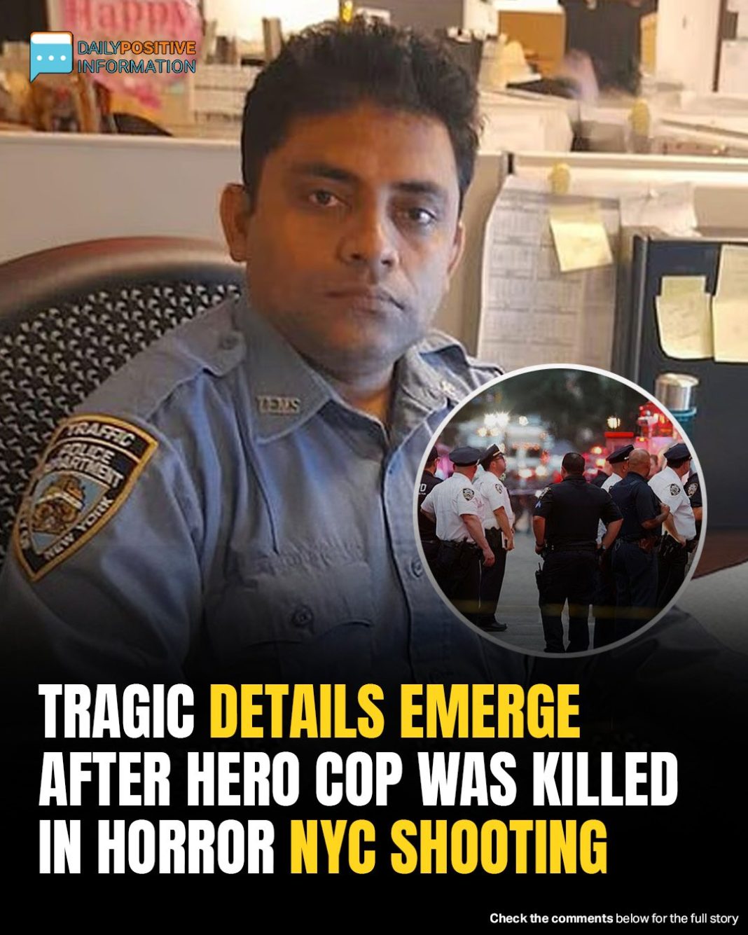 NYPD Officer Killed In Midtown Shooting Was Expecting Third Child - featured image