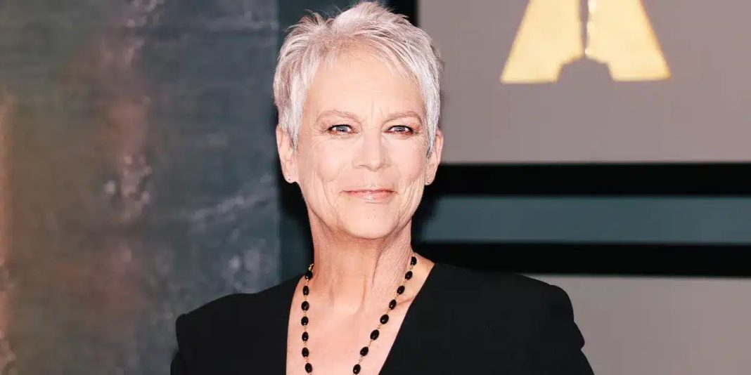 Jamie Lee Curtis, 66, Ignites Buzz over Her Gray Pantsuit as She Promotes New ‘Freakier Friday’ Movie – Photos - featured image