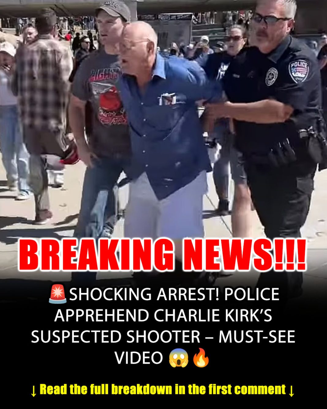 Suspect in Charlie Kirk Shooting Apprehended Following Disturbing Video Release - featured image