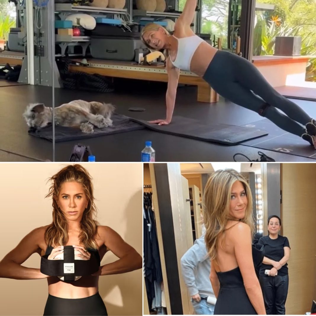 Jennifer Aniston shares a workout video in the gym at her $21 million mansion, but something she accidentally revealed left fans unable to look away - featured image