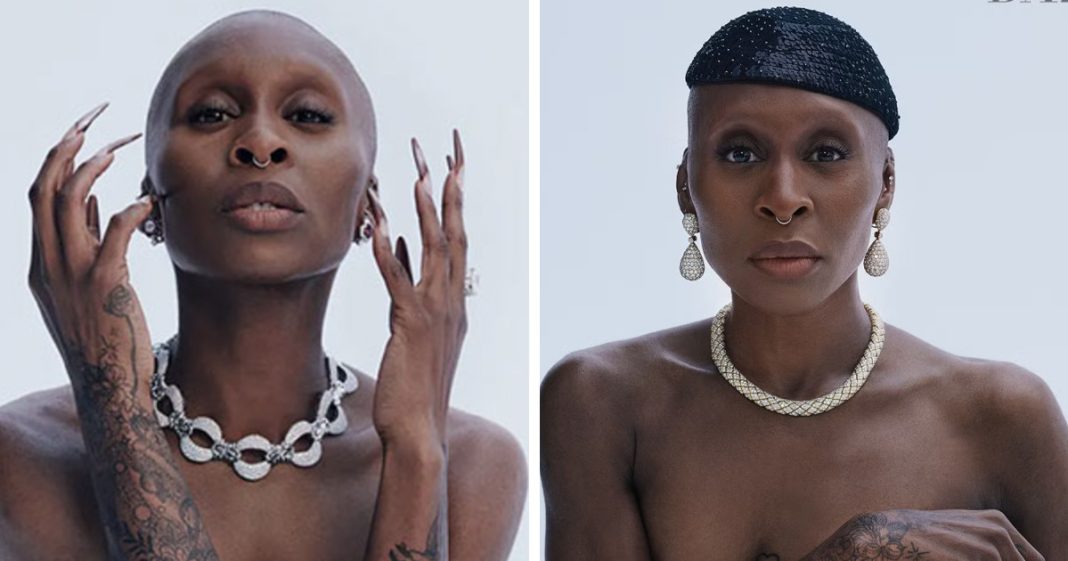 “Grotesque”: People Are Reacting Strongly to Cynthia Erivo’s Controversial Harper’s Bazaar Shoot - featured image “Grotesque”: People Are Reacting Strongly to Cynthia Erivo’s Controversial Harper’s Bazaar Shoot - featured image