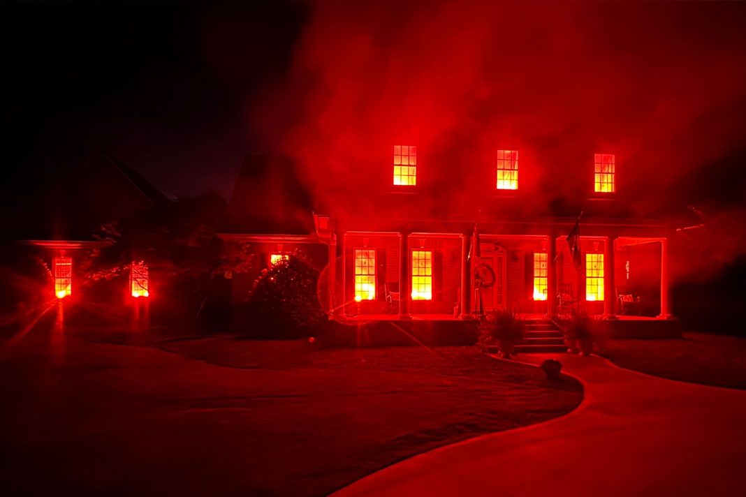 Fire Department ‘Inundated’ with Calls Reporting Home in Flames, but It’s Just a Halloween Illusion: ‘Should Be Illegal’ - featured image