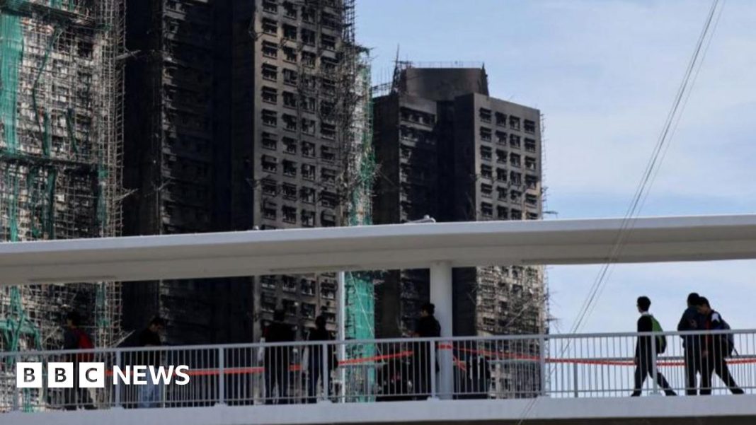 Hong Kong fire death toll rises to 128 as officials say fire alarms not working properly - featured image