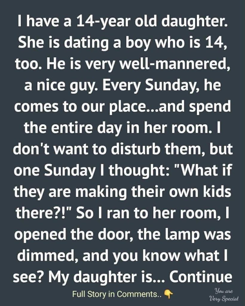 I Opened My Teen Daughter’s Door — and Froze When I Saw What She Was Doing…. Read full story in comment - featured image I Opened My Teen Daughter’s Door — and Froze When I Saw What She Was Doing…. Read full story in comment - featured image