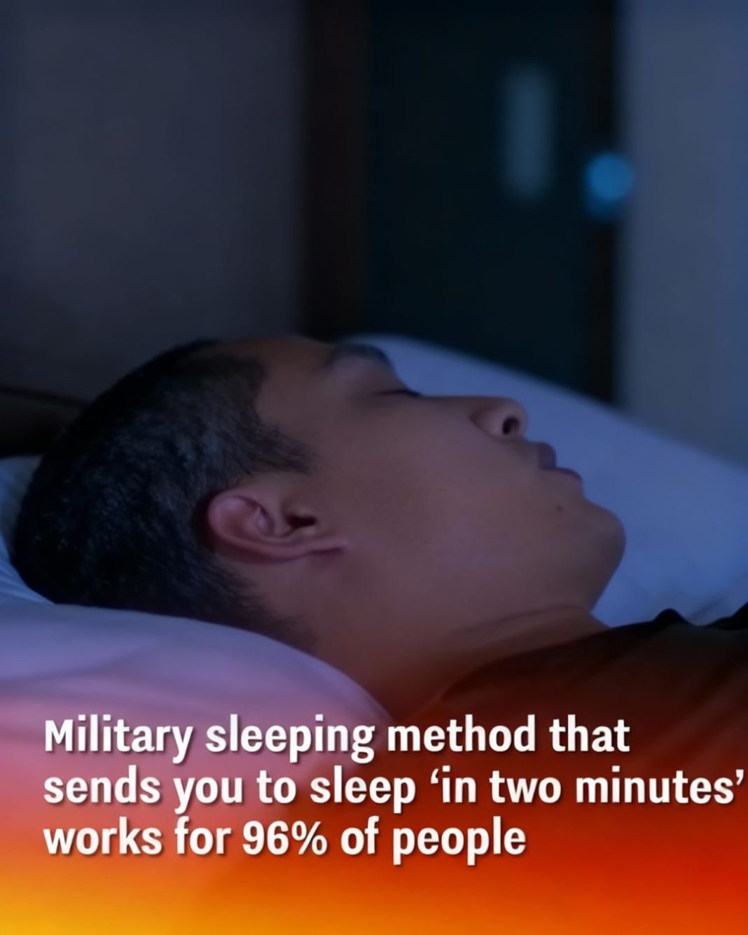 A Simple Relaxation Technique Used in the Military Helps Many People Fall Asleep Quickly - featured image
