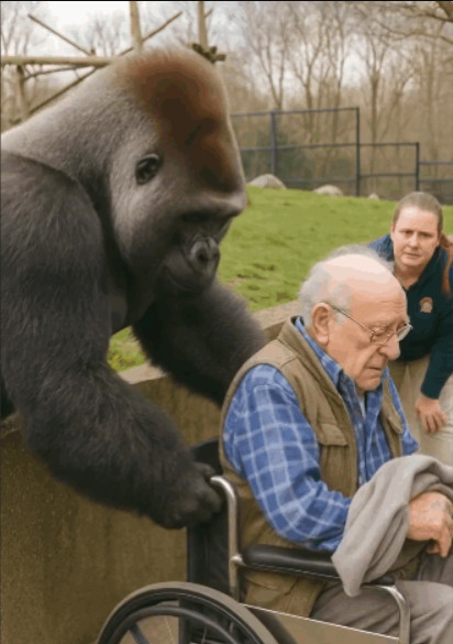 Gorilla Grabs Man in Wheelchair at Zoo—Zookeepers’ Response Leaves Visitors Shocked - featured image Gorilla Grabs Man in Wheelchair at Zoo—Zookeepers’ Response Leaves Visitors Shocked - featured image