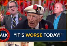 Breaking News:WW2 hero, 100, tears into Labour’s broken Britain: ‘It’s not a nice place anymore!’ Breaking News:WW2 hero, 100, tears into Labour’s broken Britain: ‘It’s not a nice place anymore!’ - featured image