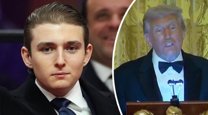 Donald Trump makes surprising comment about his relationship with Barron at White House dinner Donald Trump makes surprising comment about his relationship with Barron at White House dinner - featured image
