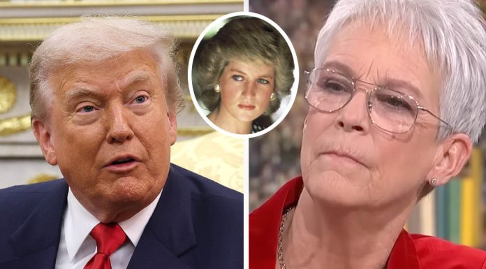 Jamie Lee Curtis breaks down in tears as she compares Donald Trump to Princess Diana Jamie Lee Curtis breaks down in tears as she compares Donald Trump to Princess Diana - featured image