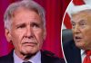 Harrison Ford has scathing message for Donald Trump Harrison Ford has scathing message for Donald Trump - featured image