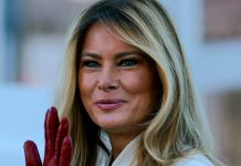 Melania Trump sparks internet frenzy with White House Christmas outfit Melania Trump sparks internet frenzy with White House Christmas outfit - featured image
