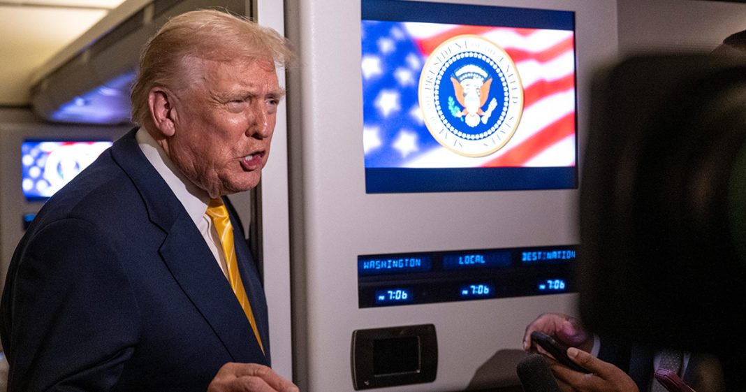 Trump snaps at female reporter in furious outburst: “Be quiet, piggy” - featured image Trump snaps at female reporter in furious outburst: “Be quiet, piggy” - featured image
