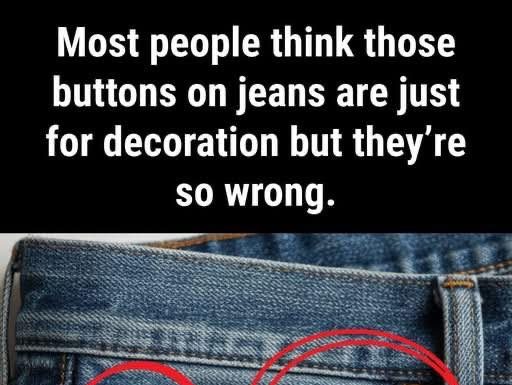 The Hidden Purpose Behind Those Tiny Buttons on Your Jeans The Hidden Purpose Behind Those Tiny Buttons on Your Jeans - featured image