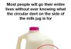 Purpose of the Circular Dent on Milk Jugs.! Purpose of the Circular Dent on Milk Jugs.! - featured image