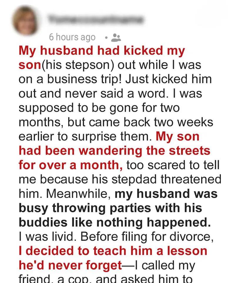 When My Son Was Forced to Leave, Everything Changed - featured image When My Son Was Forced to Leave, Everything Changed - featured image