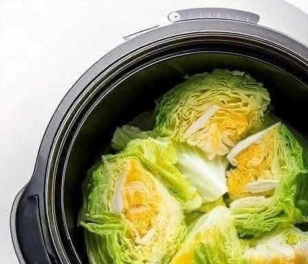 Put raw cabbage wedges in a slow cooker with these 3 ingredients. It’ll wow you.. Put raw cabbage wedges in a slow cooker with these 3 ingredients. It’ll wow you.. - featured image