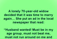 At 70, This Widow Posted a Newspaper Ad Looking for a Husband At 70, This Widow Posted a Newspaper Ad Looking for a Husband - featured image