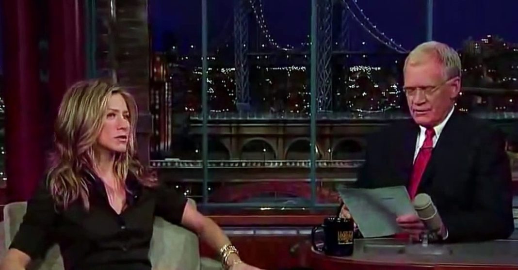 Jennifer Aniston’s Awkward Exchange with David Letterman - featured image