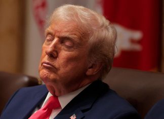 ‘Commander in sleep’: Trump mocked after appearing to fall asleep in cabinet meeting ‘Commander in sleep’: Trump mocked after appearing to fall asleep in cabinet meeting - featured image