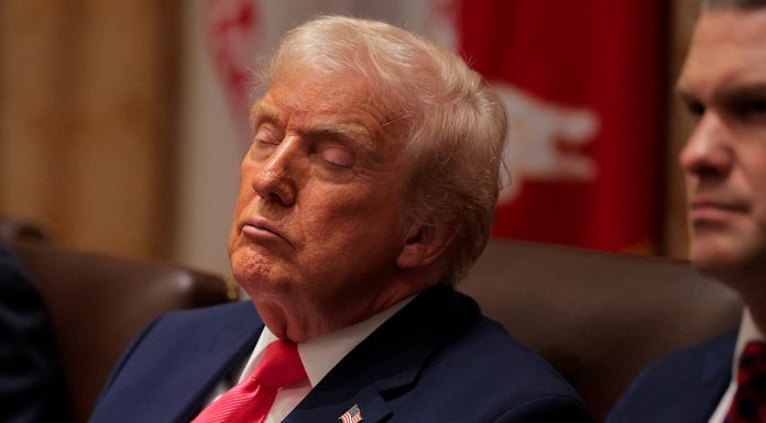 ‘Commander in sleep’: Trump mocked after appearing to fall asleep in cabinet meeting ‘Commander in sleep’: Trump mocked after appearing to fall asleep in cabinet meeting - featured image