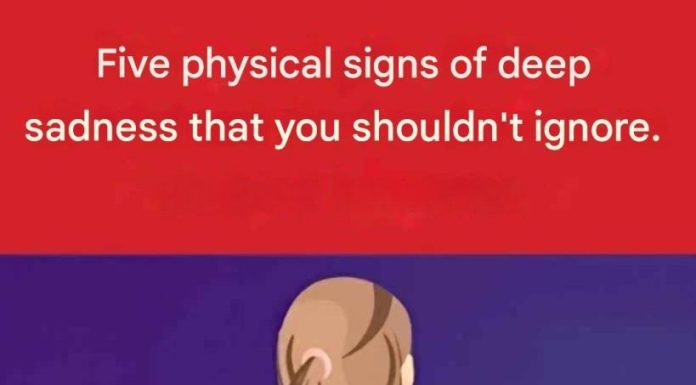 Physical signs that reveal deep sadness Physical signs that reveal deep sadness - featured image