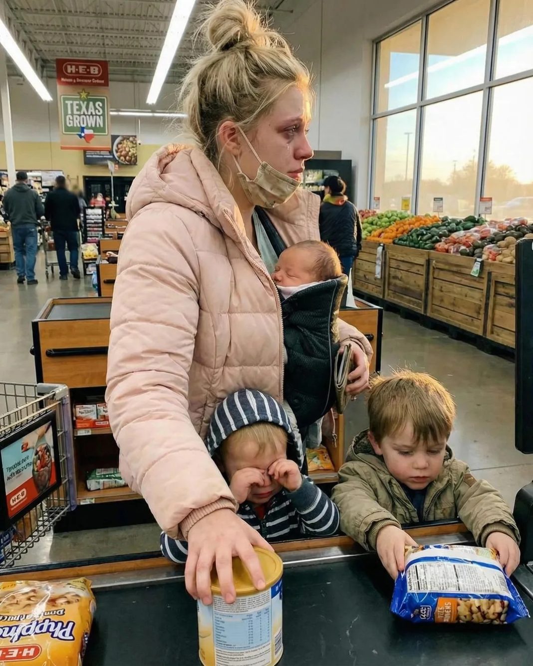 A Simple Act of Kindness at the Grocery Store Led to an Unexpected Visit the Next Day - featured image