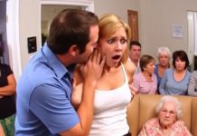 “During my grandmother’s 85th birthday celebration, my husband suddenly leaned toward me.” “During my grandmother’s 85th birthday celebration, my husband suddenly leaned toward me.” - featured image