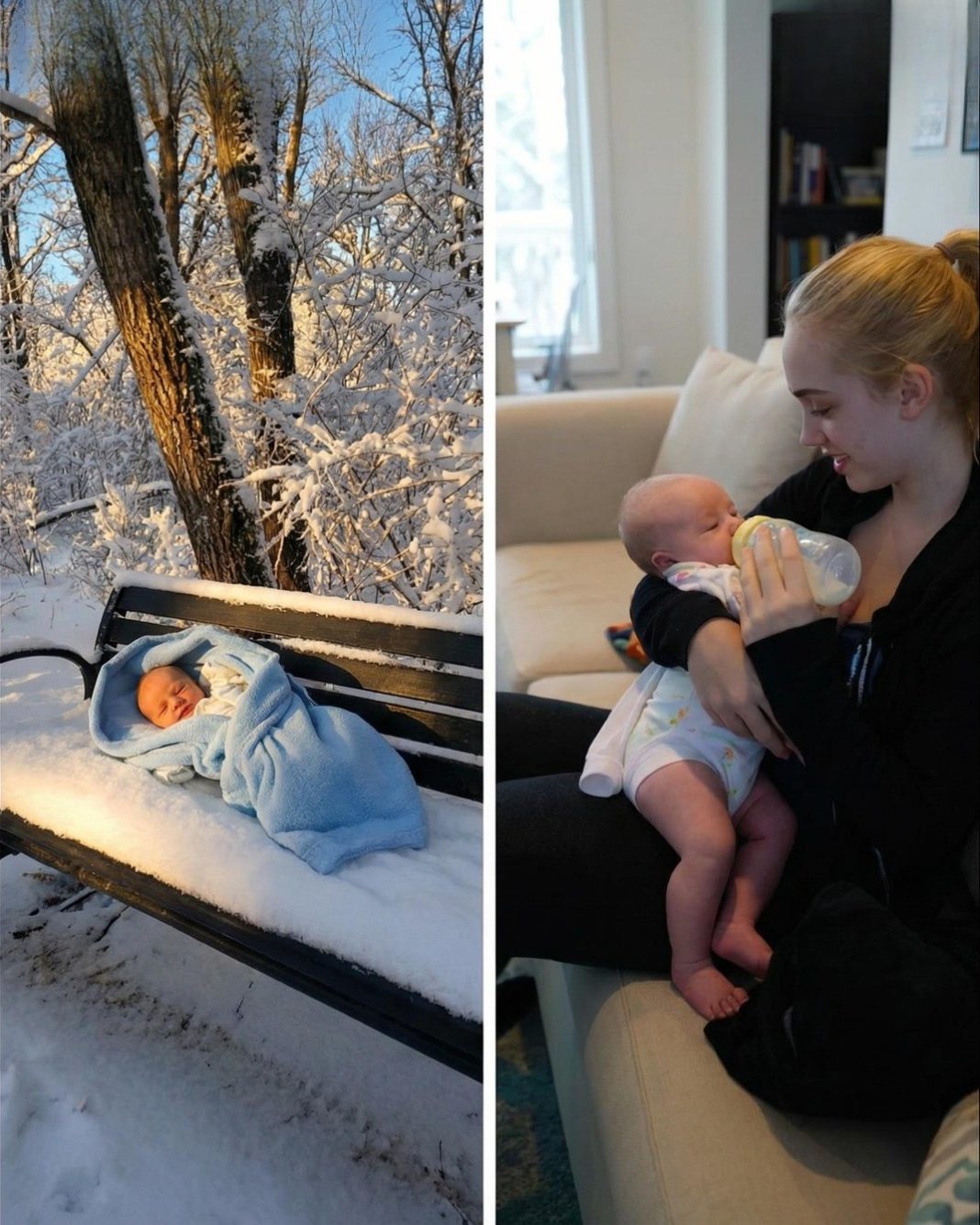 I Discovered a Crying Baby on a Park Bench — and the Truth Changed My Life - featured image