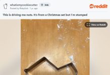 Woman Left ‘Stumped’ by Mystery Cookie Cutter Woman Left ‘Stumped’ by Mystery Cookie Cutter - featured image