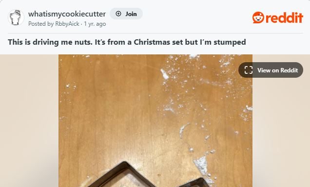 Woman Left ‘Stumped’ by Mystery Cookie Cutter Woman Left ‘Stumped’ by Mystery Cookie Cutter - featured image