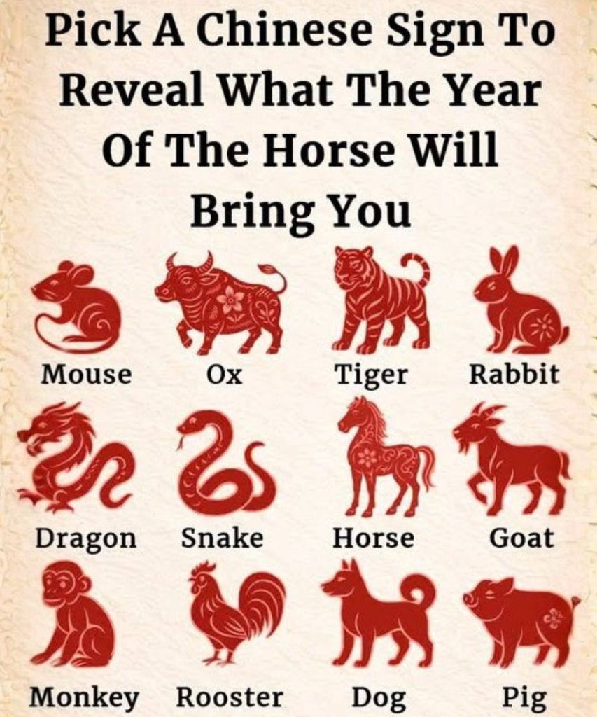 Pick A Chinese Sign To Reveal What The Year Of The Horse Will Bring You - featured image Pick A Chinese Sign To Reveal What The Year Of The Horse Will Bring You - featured image